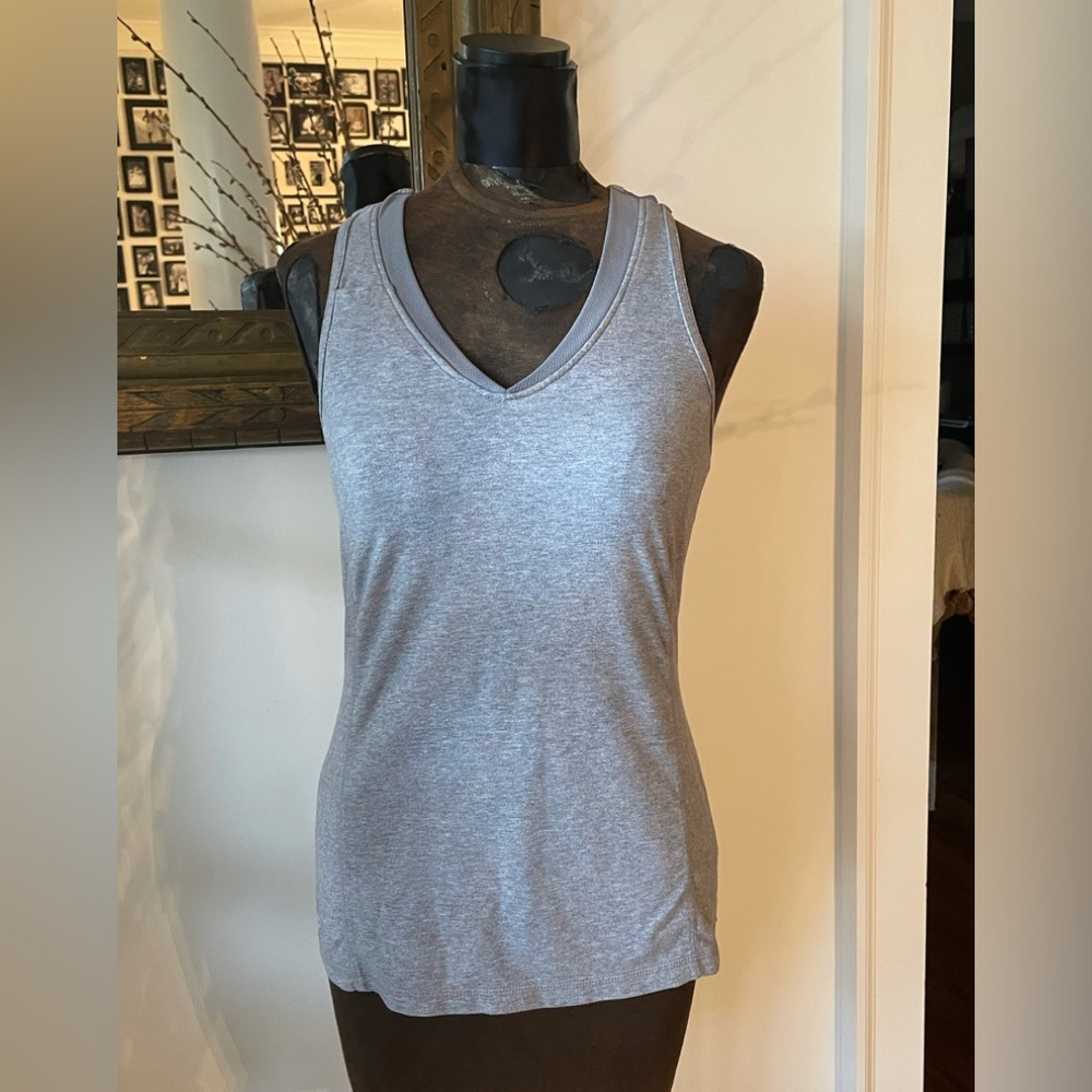Danskin Now Gray Workout or Running Tank Top - FINAL SALE